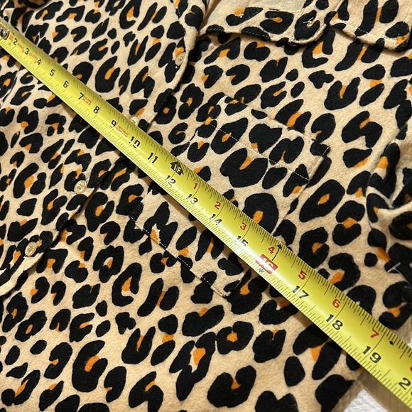 Nordstrom Leopard Print pajama dress. Small. NWOT - Picture 7 of 8
